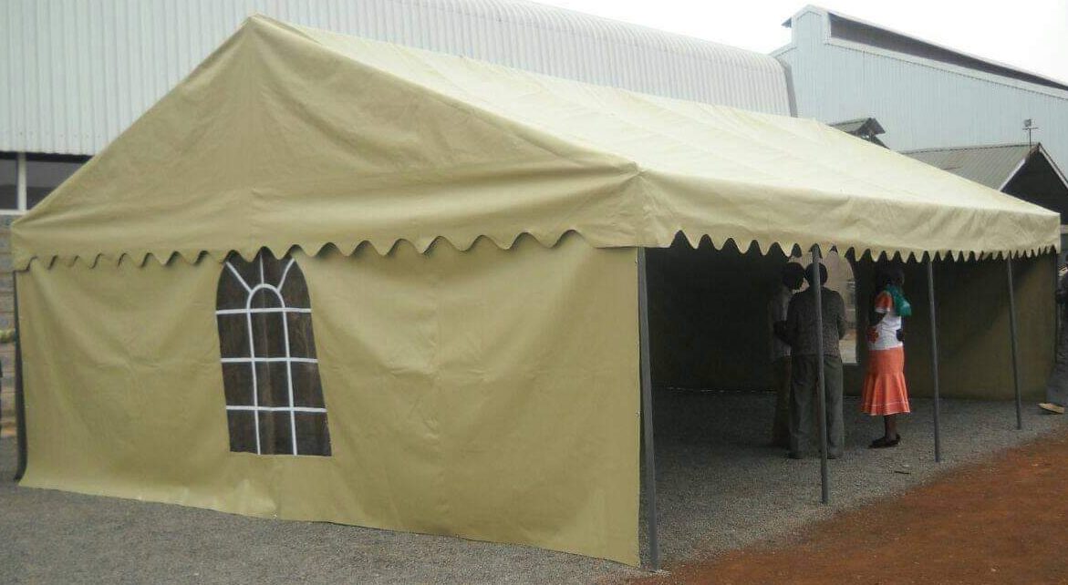 party-flat-tent100 Event Tent 100 Seater - Infrafted Tents Kenya